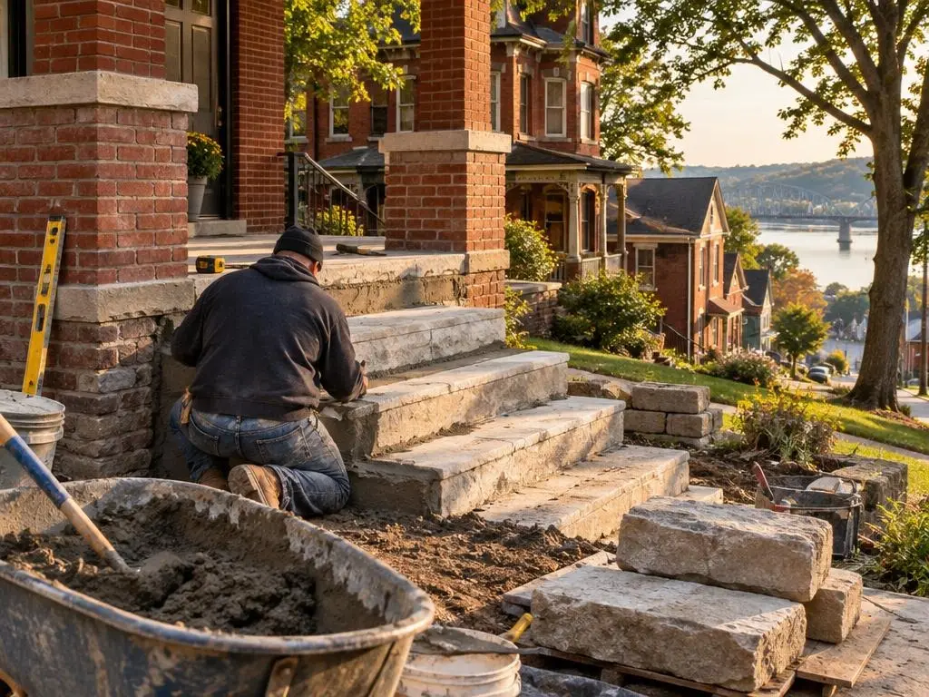 Masonry Steps & Porches in Louisville, KY